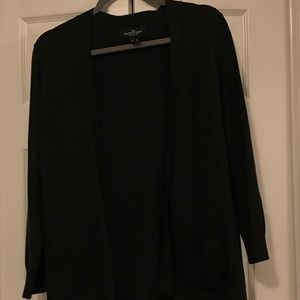 Lands’ End black cardigan—size medium